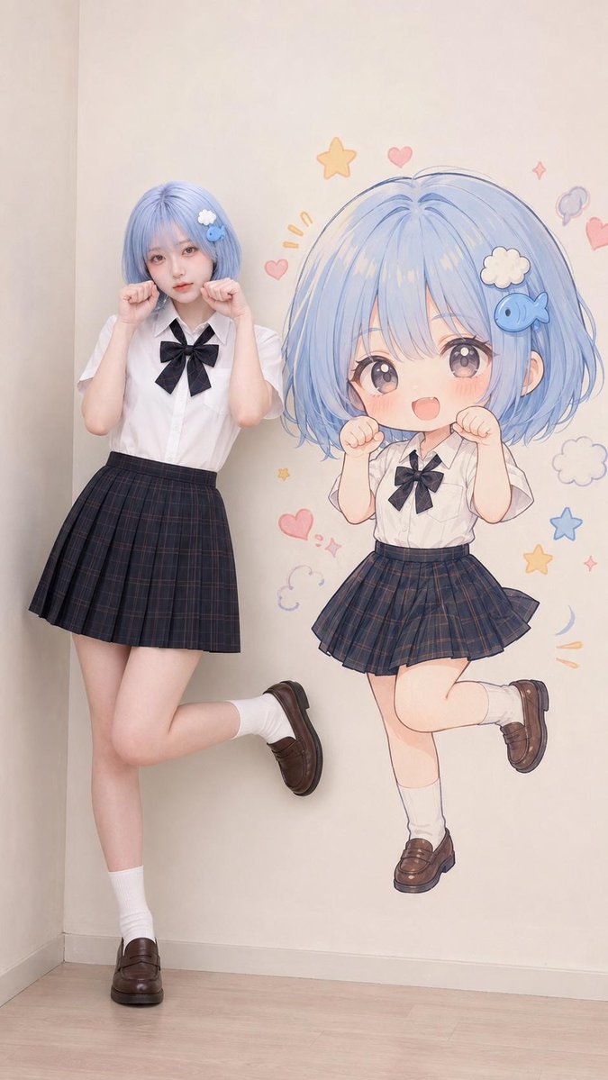 Character Consistency and Chibi Wall Mural Art