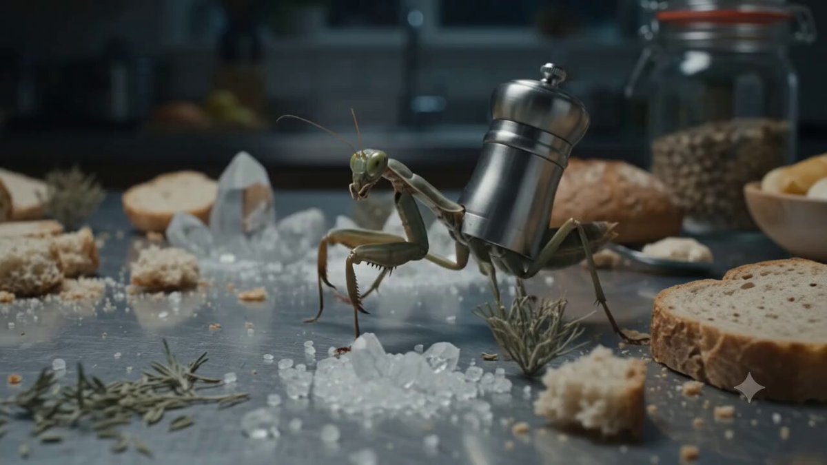 Mechanical Pepper Grinder Mantis Duel