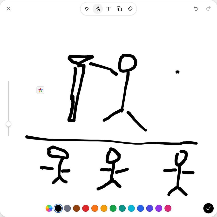 Mobile Sketch Editor Doodle Screenshot