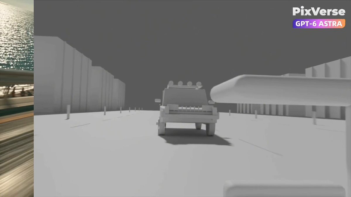 GTA-Style Cartoon Car Chase Workflow