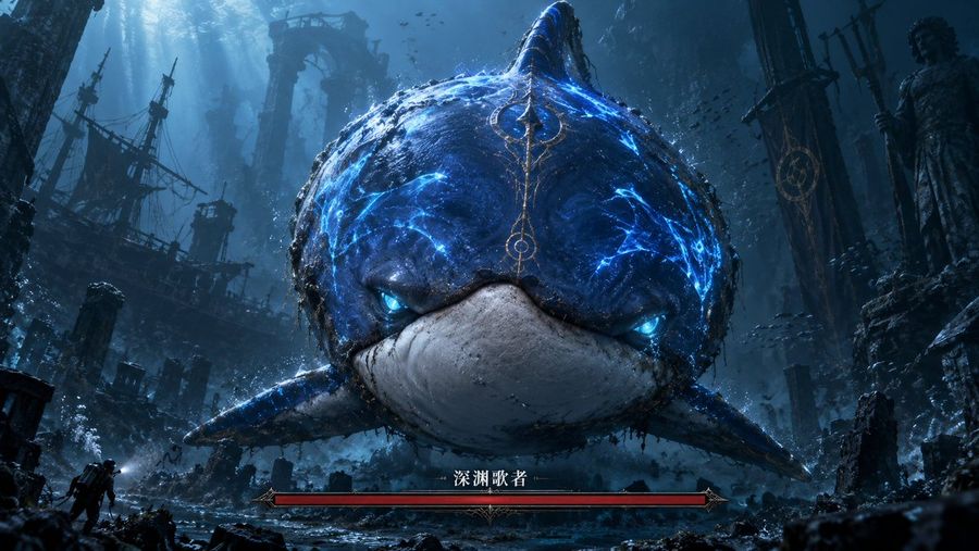 Abyssal Dolphin Boss Transformation