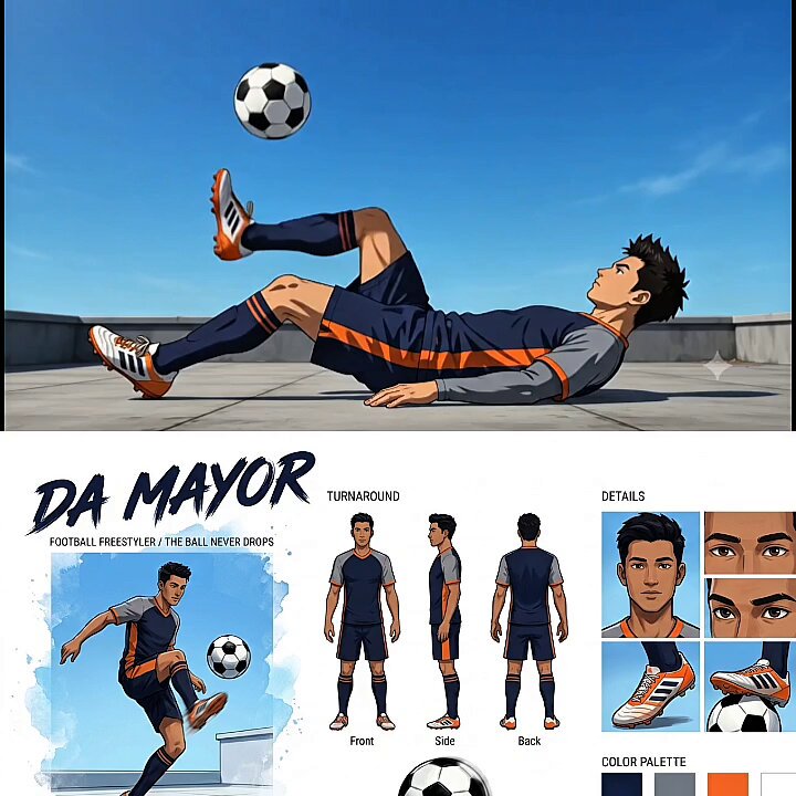Cinematic Soccer Anime Short
