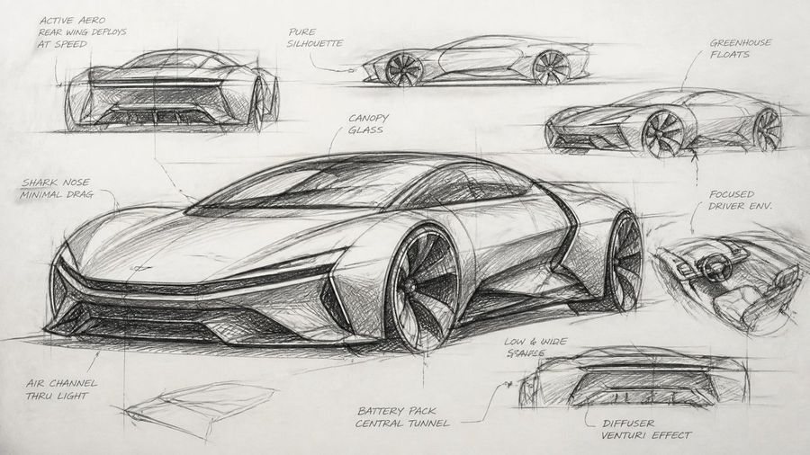 Industrial Designer Concept Sketch